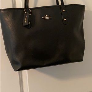 Black Coach Tote